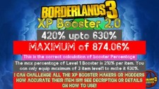 Borderlands 3 Starter & Guardian XP Booster Set2 LEVEL UP FAST xp PS/XBOX/