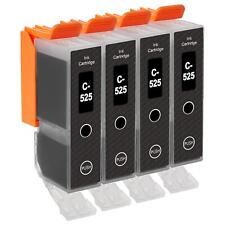 4 Black (PGI) Ink Cartridges for Canon PIXMA iP4850 iP4950 iX6550 MG5150 MG5200