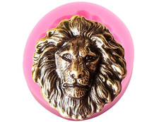3D Lion Head Silicone Mould