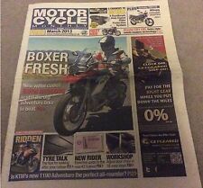 MOTOR CYCLE MONTHLY 2013 BMW R1200GS, KTM1190, HONDA CB1100. YAMAHA YBR 125 etc