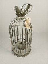 Heaven Sends Metal Bird Cage Votive Candle Holder