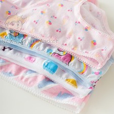 9 Pack Girls 100% Cotton