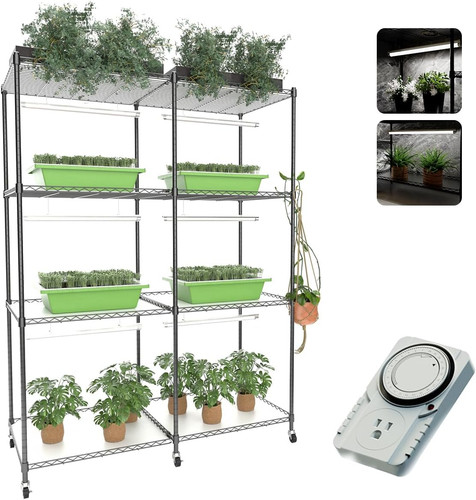 Double grid indoor greenhouse - grid,