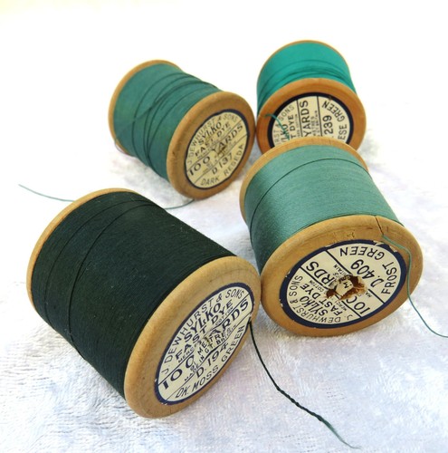 Sylko wooden cotton reels - 4,