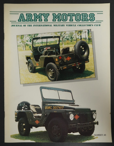 Army motors magazine journal - army,