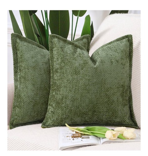 Chenille cushion covers - chenille,
