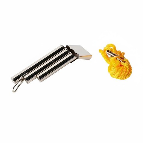 Stainless steel whistle - stainless,