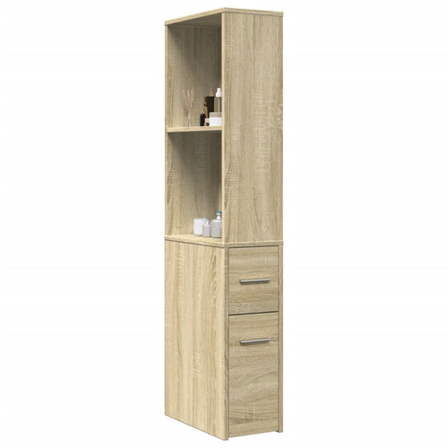 Bathroom cupboard sonoma oak - bathroom,