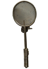 Vintage Tennis Racquet Brooch