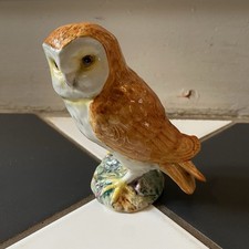 Beswick Barn Owl Bird Figurine 11cm Ornament Bird 