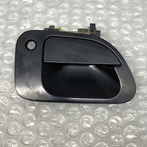 Door handle front right black - front,