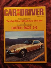 CAR and DRIVER April 1974