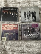 4 x boy band albums CD’s