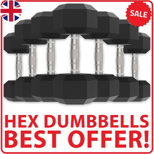 Hex dumbbells set pair - dumbbells, ergo