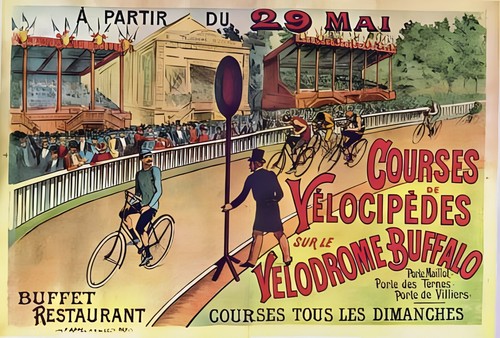 Velodrome buffalo cycle paris - velodrome,