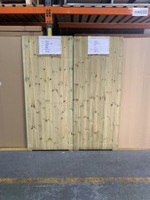 Timber (Wooden) Garden Driveway Gates 1510mm Wide x 1800mm High