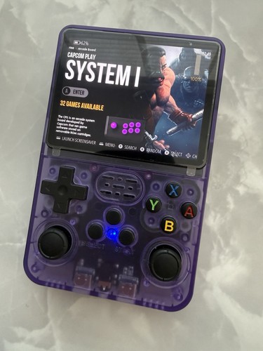 Handheld vintage game console - game,