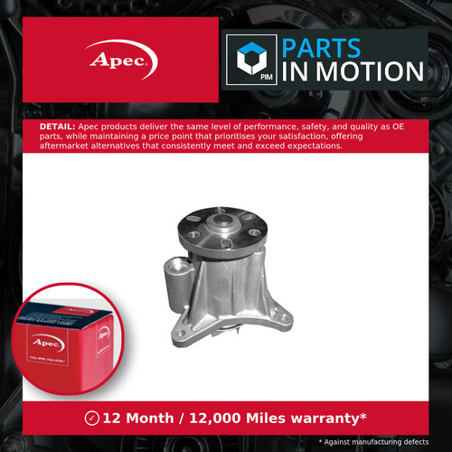 Water pump fits land rover - fits,