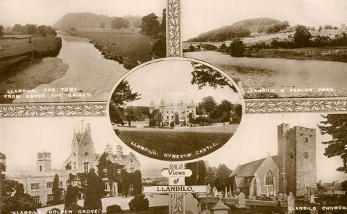 Rppc vintage postcard - postcard, views