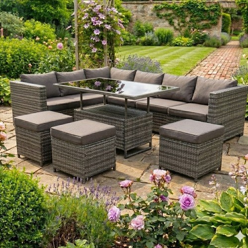 Serenity corner garden dining - corner,