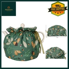 Elegant Floral Cotton Tea Cozy
