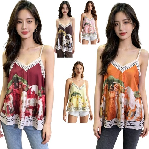 Women top silk sleeveless - women's,