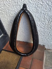 Black Patent Leather Driving Collar