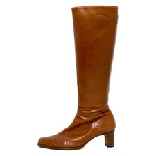 Auth HENRY CUIR - Brown