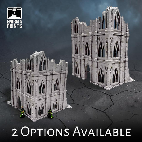 Basilica ruins 28mm gothic - 28mm,