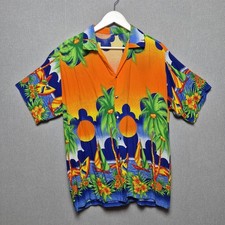 Hawaiian Shirt Mens Large