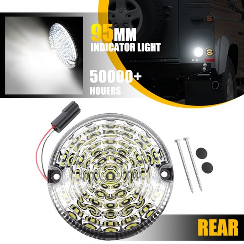 95mm round clear lens led - clear,