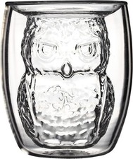 OFFICIAL HARRY POTTER HEDWIG 3D INVERTED 150ML PARTY DRINKING GLASS TUMBLER PYR
