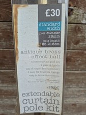 New Next 28mm Antique Brass