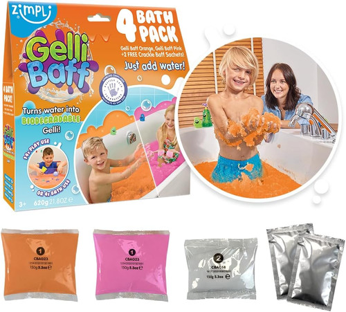 Gelli baff orange pink from - gelli, &