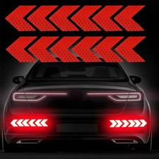 10x Red Reflective Arrow Sign