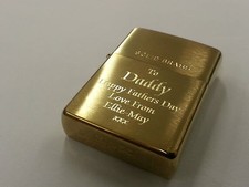Personalised Genuine Brass