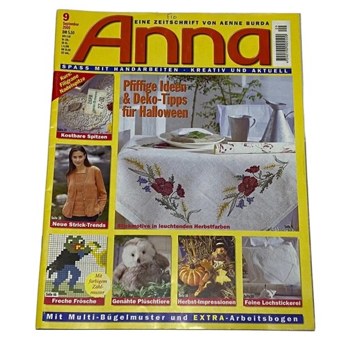 Vintage anna burda knitting - vintage,