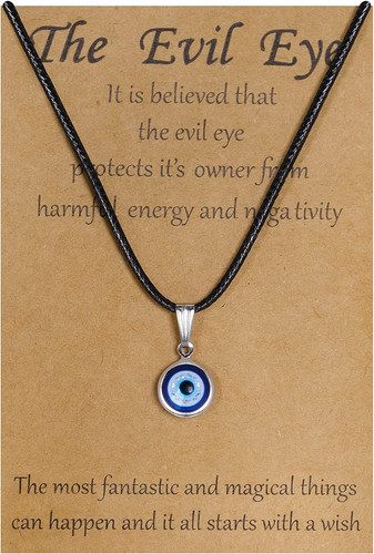 Evil eye necklace - evil, pendant