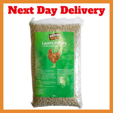 Extra Select Chicken Feed Layers Pellets - Laying Poultry Feed for Hens, Geese