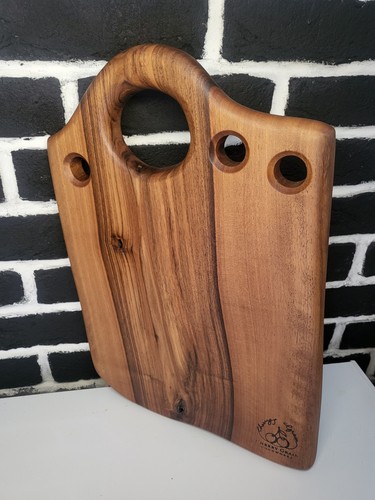Handmade walnut serving board - serving,