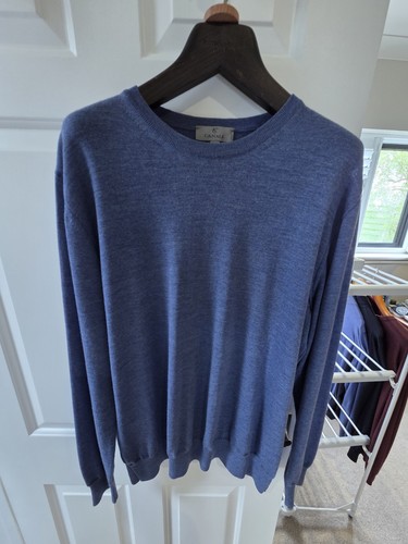 Canali mens blue jumper - canali,