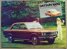 DATSUN 1600 Car Sales Specification Leaflet 1970