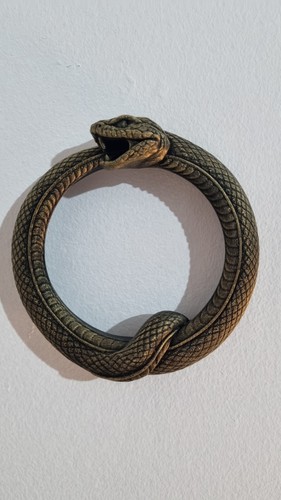 Ouroboros snake wall art - snake,