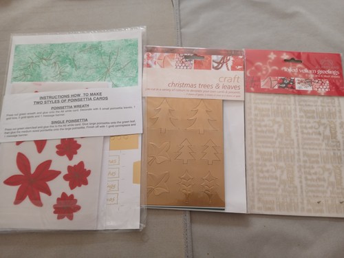 Christmas card making job - christmas,