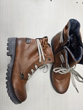 Rieker Brown Ankle Boots Warm