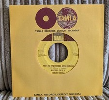 NORTHERN SOUL MARVIN GAYE+TAMMI TERRELL AIN'T NO MOUNTAIN HIGH ENOUGH 7" VINYL