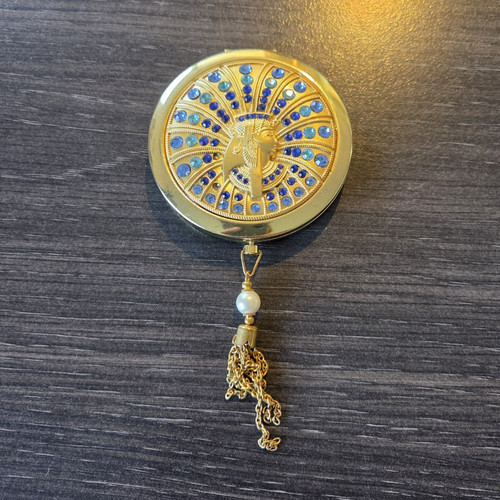 Gold tone metal - gold, mirror