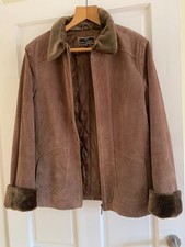 Wallace Sacks womens suede jacket size 16 ,new