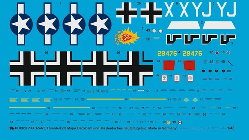 Decals 47 thunderbolt - decals,