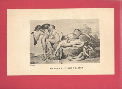 Somnus and the graces - somnus, *